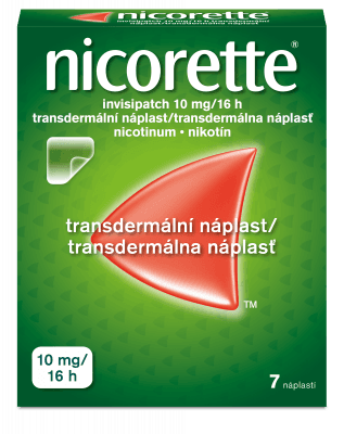 Nicorette Invisipatch 10mg/16h tdr.emp.7 II