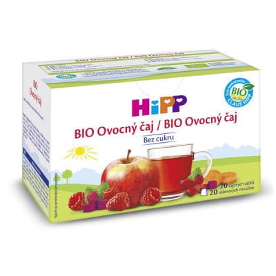 HiPP ČAJ SÁČEK.BIO Ovocný čaj 20x2g