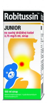 Robitussin Junior na suchý dráždivý kašel por.sir.100 ml/75 mg