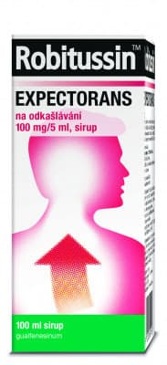 Robitussin Expectorans odkašl.100mg/5ml sir.100ml