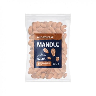 Allnature Mandle uzené 100g