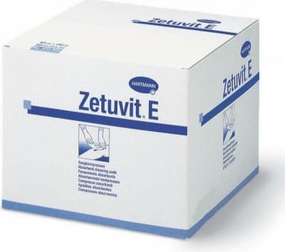 Kompres Zetuvit E nesterilní 20 x 20 cm 50 ks