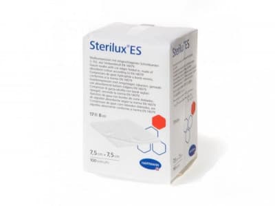 Sterilux Gáza kompr.nest.ES 7,5 x 7,5 cm 100 ks 17vl8v