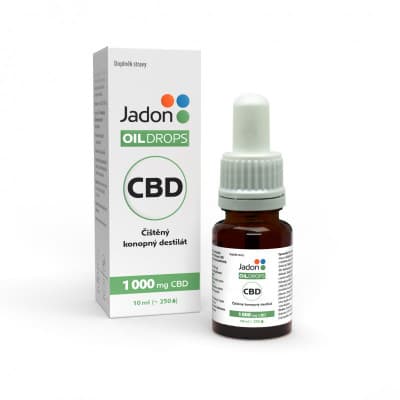 Jadon oil drops konopný olej CBD 10% 10 ml