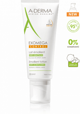 A-Derma Exomega Control emolienční mléko 200 ml