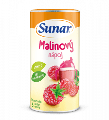 SUNAR Malinový rozpustný nápoj 200 g