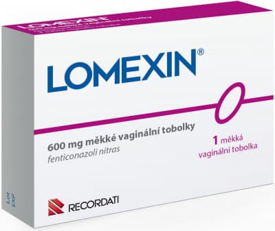 Lomexin 600mg vag.cps.mol. 1