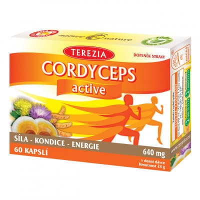 Terezia Cordyceps active kapslí 60