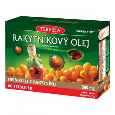 Terezia Company Rakytníkový olej 100% 60 kapslí