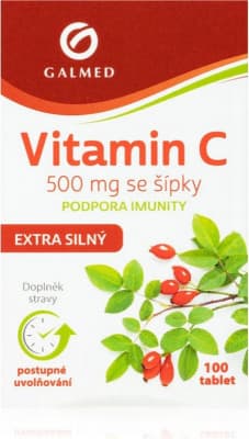 Galmed Vitamín C 500 mg se šípky 100 tablet