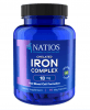Natios Iron Chelated Complex Železo bisglycinát 18 mg 90 veganských kapslí