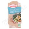 BABYBIO brambory-špenát-losos 8m+ 2x200g