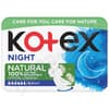 KOTEX Natural vložky Night 6ks