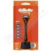 Gillette Fusion5 hol.strojek+stojan+5náhr.hlavice