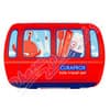 CURAPROX Kids Travel set cestovní sada červená