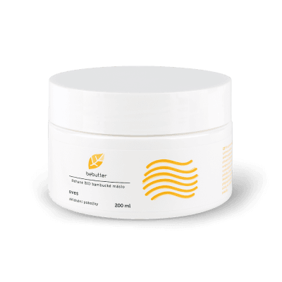 Bebutter šlehané BIO Bambucké máslo Oves 200 ml