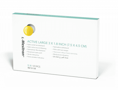 THEO MANUFACTURING BV L-Mesitran Active Large 7,5 x 4,5 cm 5 ks