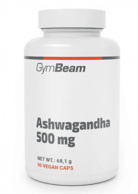 GymBeam Ashwagandha 500 mg 90 kapslí
