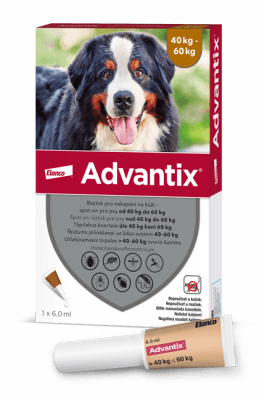 Advantix pro psy 40-60kg spot-on 1x6ml