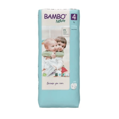 Bambo Nature 4 L 7-14 kg dětské pleny 48 ks