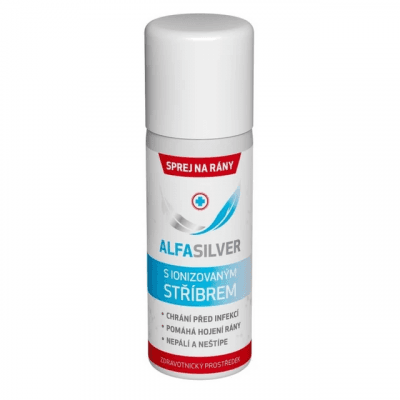 Alfasilver na ošetření ran sprej 125 ml