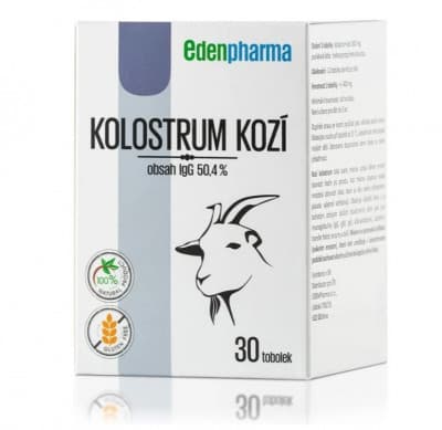 Edenpharma Kolostrum kozí cps.30