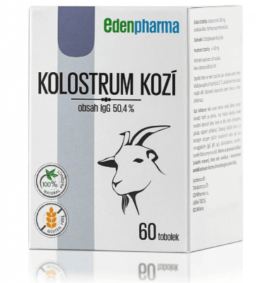 EDENPharma Kolostrum kozí 60 kapslí