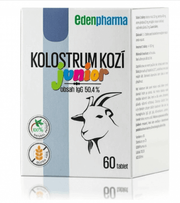 EDENPharma KOLOSTRUM KOZÍ Junior 60 tablet