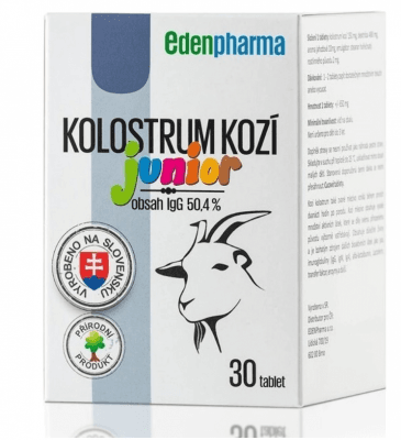 EDENPharma KOLOSTRUM KOZÍ Junior 30 tablet