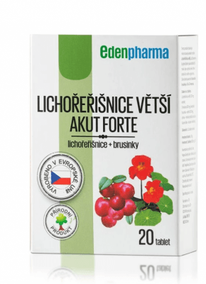 EdenPharma Akut Forte Lichořeřišnice větší 20 tablet