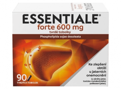Essentiale Forte 600 mg 90 tvrdých tobolek