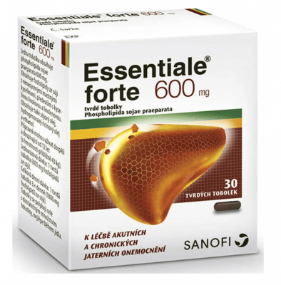 Essentiale Forte 600 mg 30 tvrdých tobolek