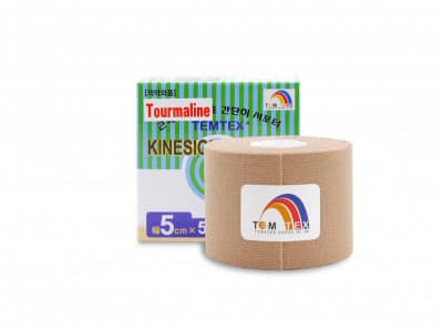 Temtex Kinesiology Tape Tourmaline béžová 5 cm x 5 m