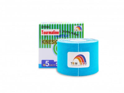 Temtex Kinesiology Tape Tourmaline modrá 5 cm x 5 m