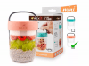 Mixit 2go mini - svačinový box lososový 400ml